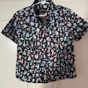 RSVLT Disney kids anniversary Button Down Shirt Playful Print